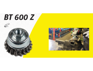 K.SZCZOTKA GARNKOWA  65mm M14 BT600Z DRUT SKRĘCANY