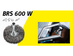 K.SZCZOTKA TARCZOWA  50mm TRZPIEŃ BRS600W DRUT FALISTY NIERDZEWNY