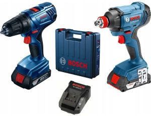 BOSCH ZESTAW COMBO 18V (GDX 180-LI + GSR 18V-50 3x5,0Ah 06019G5227