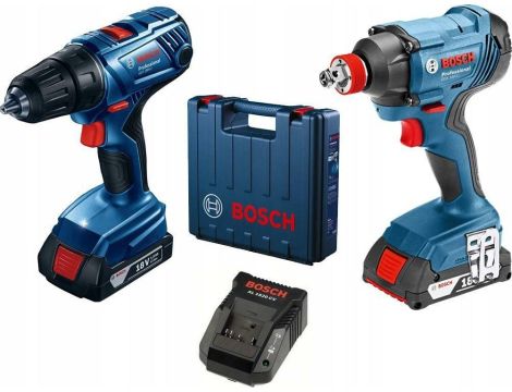 BOSCH ZESTAW COMBO 18V (GDX 180-LI + GSR 18V-50 3x5,0Ah 06019G5227