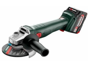 METABO SZLIFIERKA KĄT.W 18 L 9-125 QUICK 2x5,2Ah WALIZKA