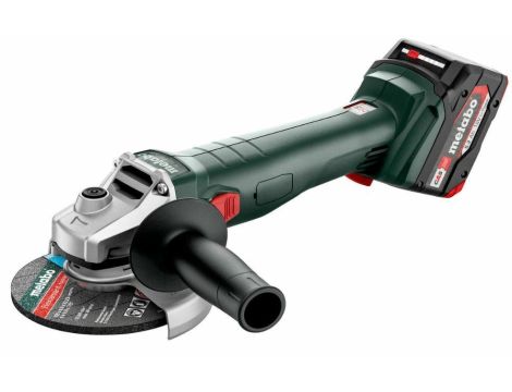 METABO SZLIFIERKA KĄT.W 18 L 9-125 QUICK 2x5,2Ah WALIZKA