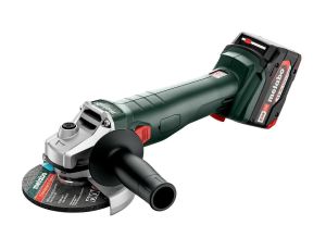 METABO SZLIFIERKA KĄT.W 18 L 9-125 QUICK 2x5,2Ah METABOX