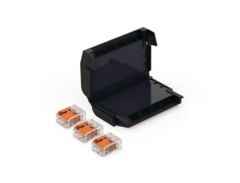 EASY-PROTECT 332 Puszka żelowa ze złączkami WAGO-COMPACT 0,2-4 mm2, (3 złączki 2-przewodowe) - OPAKOWANIE 16 szt., 451512