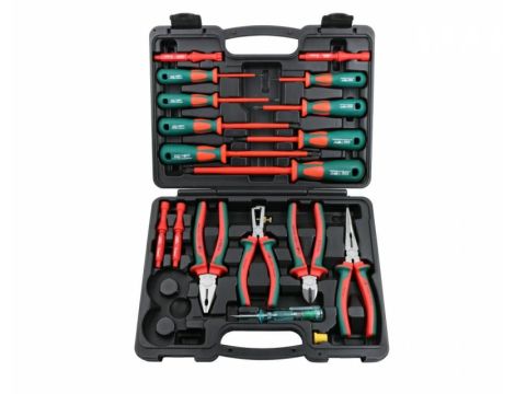 JONNESWAY ZESTAW NARZĘDZI DLA ELEKTRYKÓW 18el