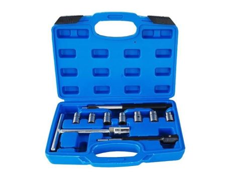 FREZY DO GNIAZD WTRYSKIWACZY WTRYSKÓW 10el. /SILVER