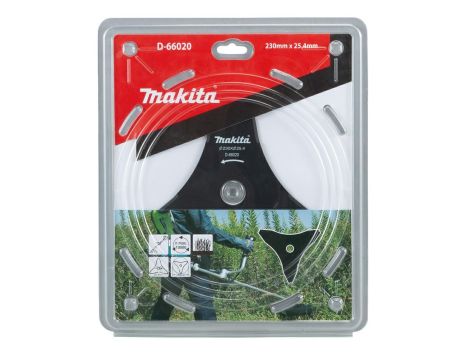 MAKITA NÓŻ DO KOSY 3-ZĘBNY 230x3Tx25.4 - 2