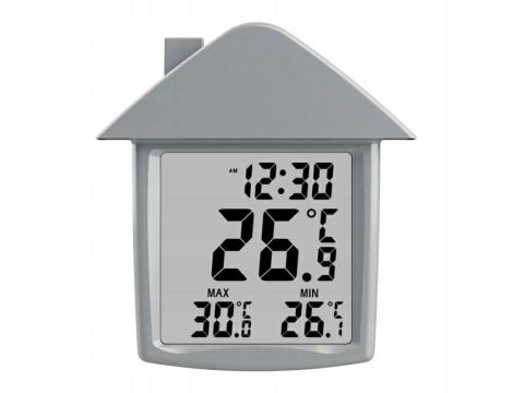 TERMOMETR ZAOKIENNY TRANSPARENTNY