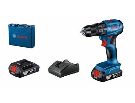 BOSCH WKRĘTARKA UDAROWA GSB 185-LI 2x2,0Ah 50/21Nm WALIZKA 06019K3100