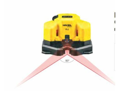 NIVEL SYSTEM LASER KRZYŻOWY PODŁOGOWY FL