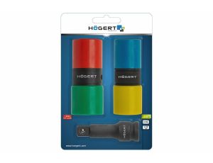 HOGERT NASADKI UDAROWE DWUSTRONNE Z PRZEDŁUŻKĄ 17, 19, 21, 22 mm