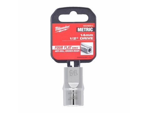 MILWAUKEE NASADKA 1/2" KRÓTKA 14mm