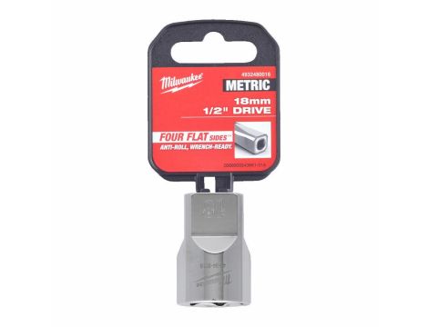 MILWAUKEE NASADKA 1/2" KRÓTKA 18mm