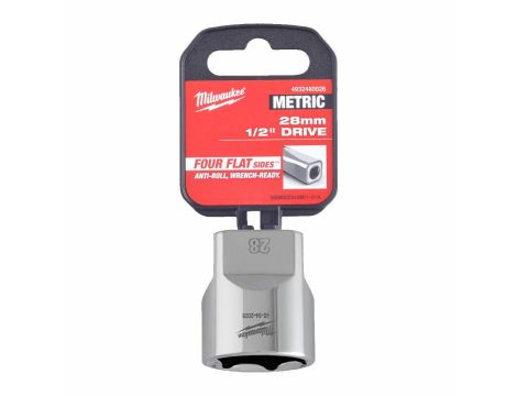 MILWAUKEE NASADKA 1/2" KRÓTKA 28mm