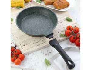 TIROSS PATELNIA GRANITOWA 26cm TS-1444 ODŁĄCZANA UCHWYT