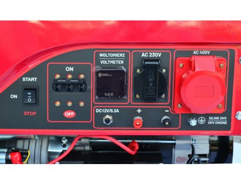 AWTOOLS GENERATOR BENZYNOWY 5,0kW 230/400V BLACK LINE