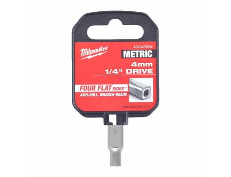 MILWAUKEE NASADKA 1/4" KRÓTKA  4 mm
