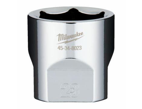 MILWAUKEE NASADKA 3/8" KRÓTKA  23mm