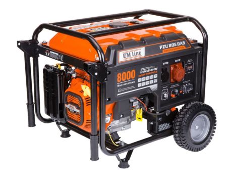 OLEO-MAC GENERATOR PRĄDOTWÓRCZY 6,0KW 230/400V PZU 80E DAS