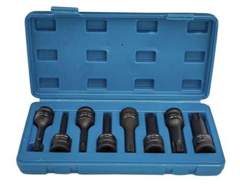 ADLER ZESTAW NASADEK UDAROWYCH TORX 1/2" AD-08T