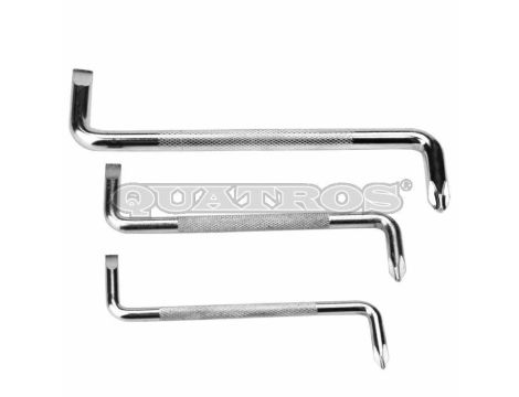 QUATROS WKRĘTAKI WYGIĘTE kpl. 3szt.