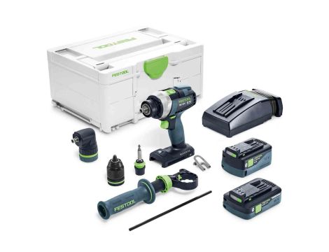 FESTOOL WIERTARKO-WKRĘTARKA TDC 18/4 5,2/4,0 I-Set - 2