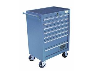 SATRA WÓZEK NARZĘDZIOWY 7-SZUFLAD NIEBIESKI