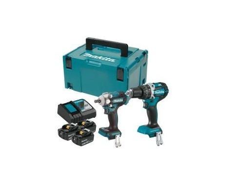 MAKITA.ZES.COMBO 18V (DHP484+DTW300) 3x5,0Ah DLX2359TJ1