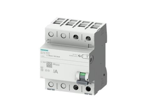 Wyłącznik różnicowoprądowy eMobility 1P+N 40A 30mA 6mA DC Typ A 230V SENTRON 5SV3324-6KK60