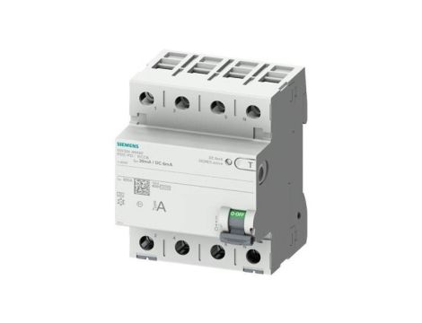 Wyłącznik różnicowoprądowy eMobility 3P+N 25A 30mA 6mA DC Typ A 400V SENTRON 5SV3342-6KK60