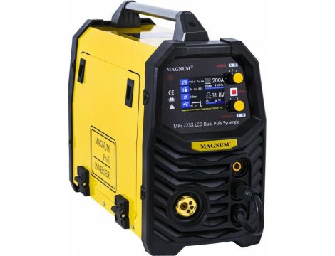 PÓŁAUTOMAT SPAW.INV. MIG-223X DUAL PULS 200A/60%, 230V, MB24/3, LED, WIFI