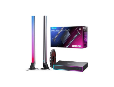 Oświetlenie LED RGBIC, AI, HDMI, 4K, 240Hz 1080P Govee H6601 AI Gaming Sync Box Kit