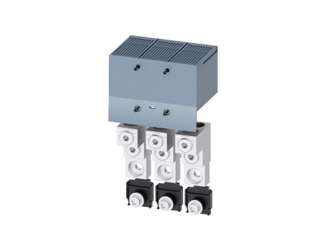 Przyłącza tunelowe do podłączenia 2 przewodów Cu/Al z osłoną 2x70-300 mm2 3P do 3VA13/14/23/24 3VA9403-0JJ23