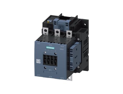 Stycznik kolejowy 3RT 3-bieg. 75kW/400V AC-3 PLC-IN 24...110 V DC styki pom. 2NO+2NC wlk. S6 przył. szynowe napęd konwenc. przył