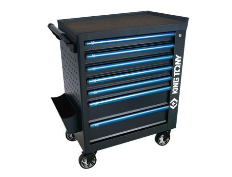 KT WÓZEK WARSZTATOWY  7 SZUFLAD Z SZAFKĄ BOCZNĄ 87G39-7BA-K - 2