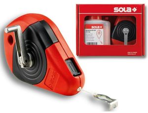 SOLA SZNUREK TRASERSKI 30m CLP R + KREDA CZERWONA