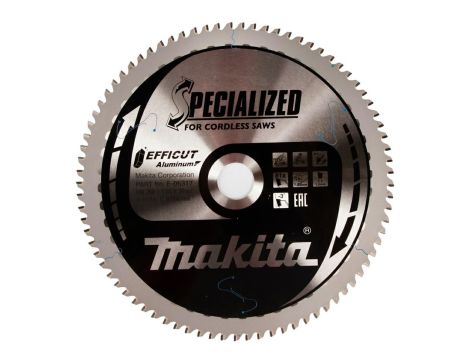 MAKITA PIŁA TARCZOWA DO ALUMINIUM 260x30x81z EFFICUT