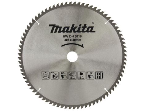 MAKITA PIŁA TARCZOWA DO ALUMINIUM 305x30x80z ECONOMY