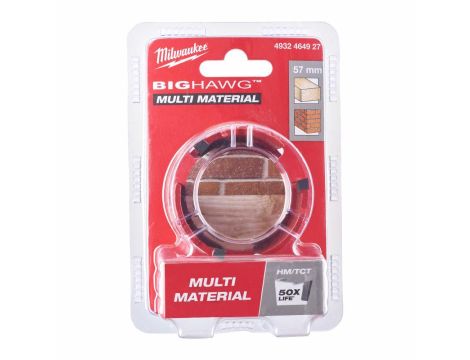 MILWAUKEE OTWORNICA BIG HAWG 57mm MULTI MATERIAL