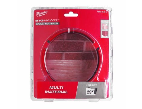 MILWAUKEE OTWORNICA BIG HAWG 133mm MULTI MATERIAL