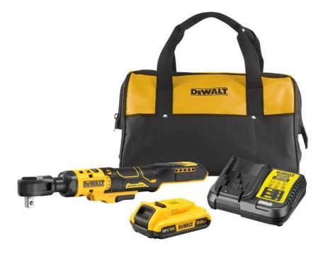 DEWALT GRZECHOTKA 18V 1/2" 95Nm 1x2,0Ah TORBA DCF512D1