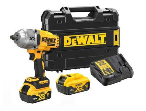 DEWALT KLUCZ UDAROWY 1/2" 18V 1355Nm 2x5,0Ah TSTAK DCF900P2T
