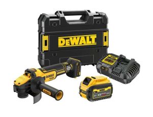 DEWALT SZLIFIERKA KĄTOWA 18V 125mm 1x6,0Ah FLEXVOLT REG. OBR. DCG409VST1