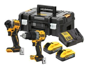 DEWALT.ZESTAW COMBO 18V WKĘTARKA UDAROWA DCD805 + ZAKRĘTARKA DCF850 2x5,0Ah POWERSTACK DCK2050H2T