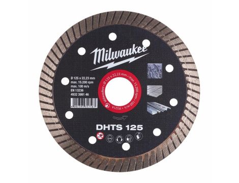 MILWAUKEE TARCZA DIAMENTOWA DHTS TURBO  125 x 22,2mm - 2