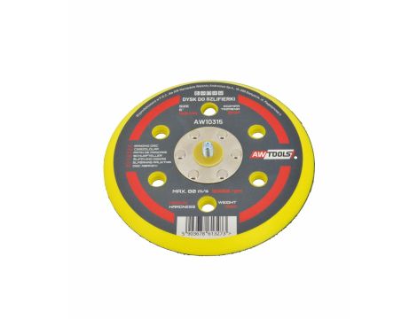 AW DYSK 125mm DO SZLIFIERKI MIMOŚRODOWEJ PNEUMATYCZNEJ - 2