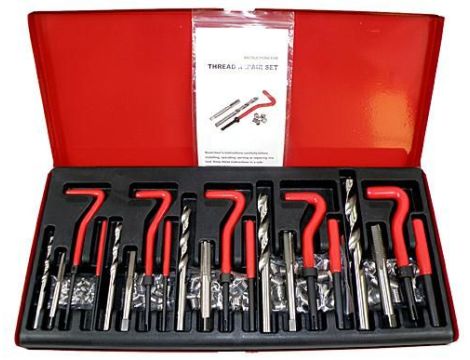 SILVER ZESTAW NAPRAWCZY DO ZERWANYCH GWINTÓW 131el.