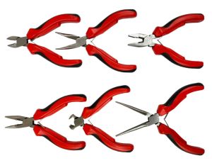 SILVER MINI SZCZYPCE 125mm  6szt ETUI