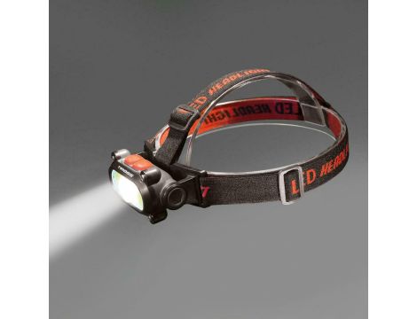 TIROSS LATARKA CZOŁOWA AKUMULATOROWA 1200mAh 120lm+200lm COB