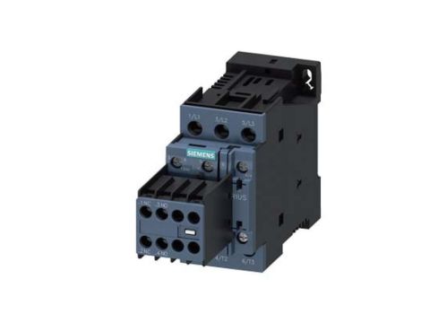 STYCZNIK, AC-3, 4 KW/400 V, 2 NO+2 NC, DC 24 V - 3RT2023-1BB44
